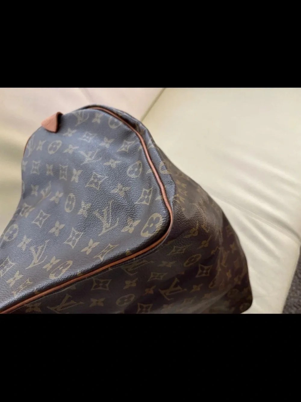 Louis Vuitton Monogram Canvas Duffel with Natural Vachetta Trim